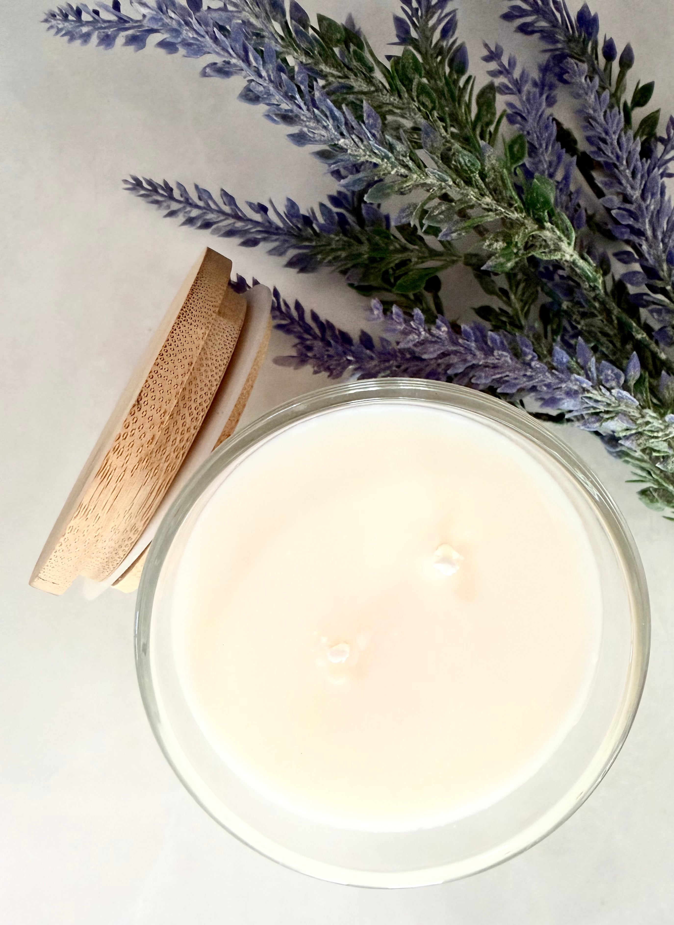 Lavender and Sage | Vela Aromática | 8oz