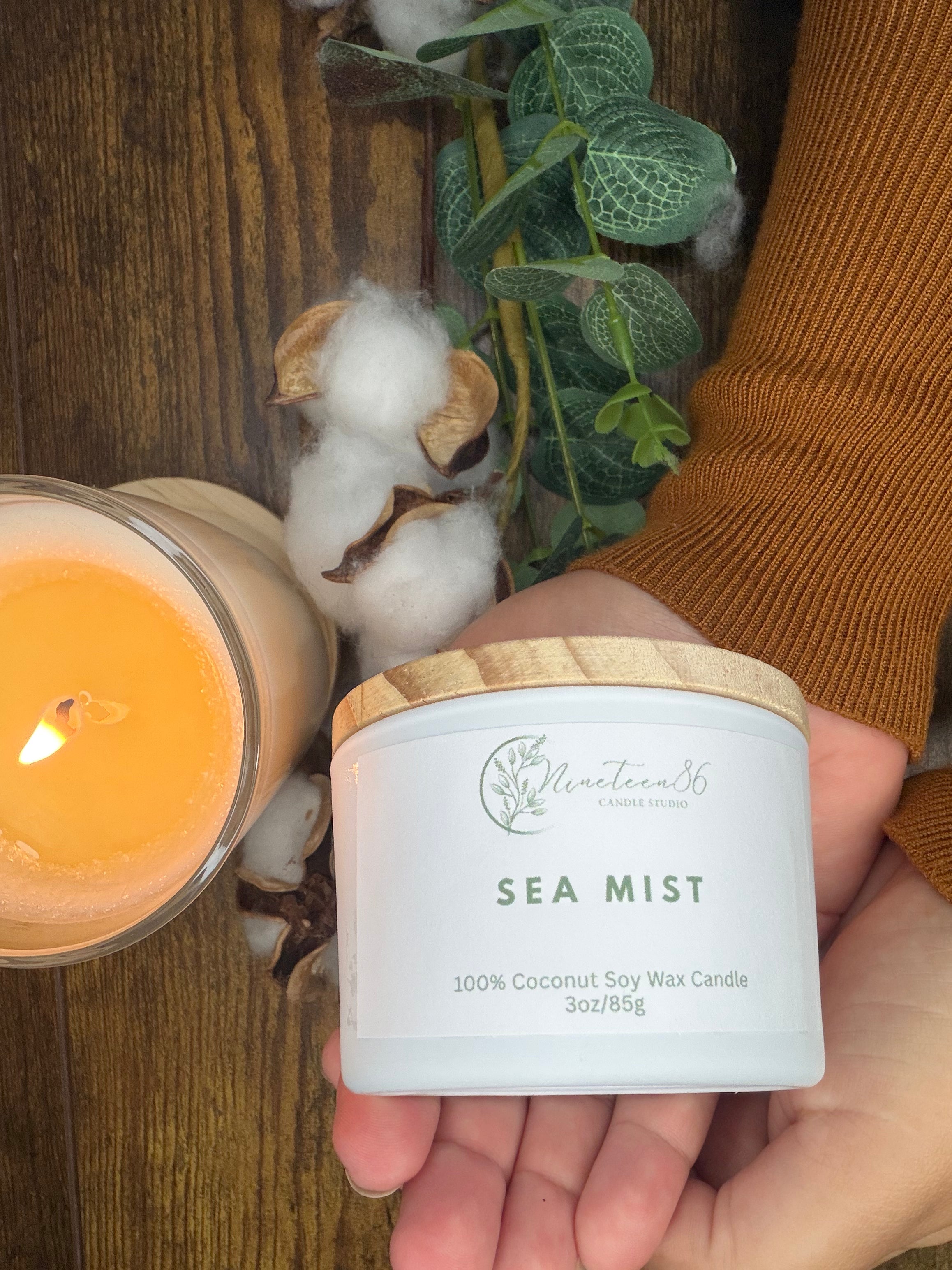 Sea Mist| Vela Aromática | 3oz