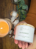 Elegance | Vela Aromática | 3oz