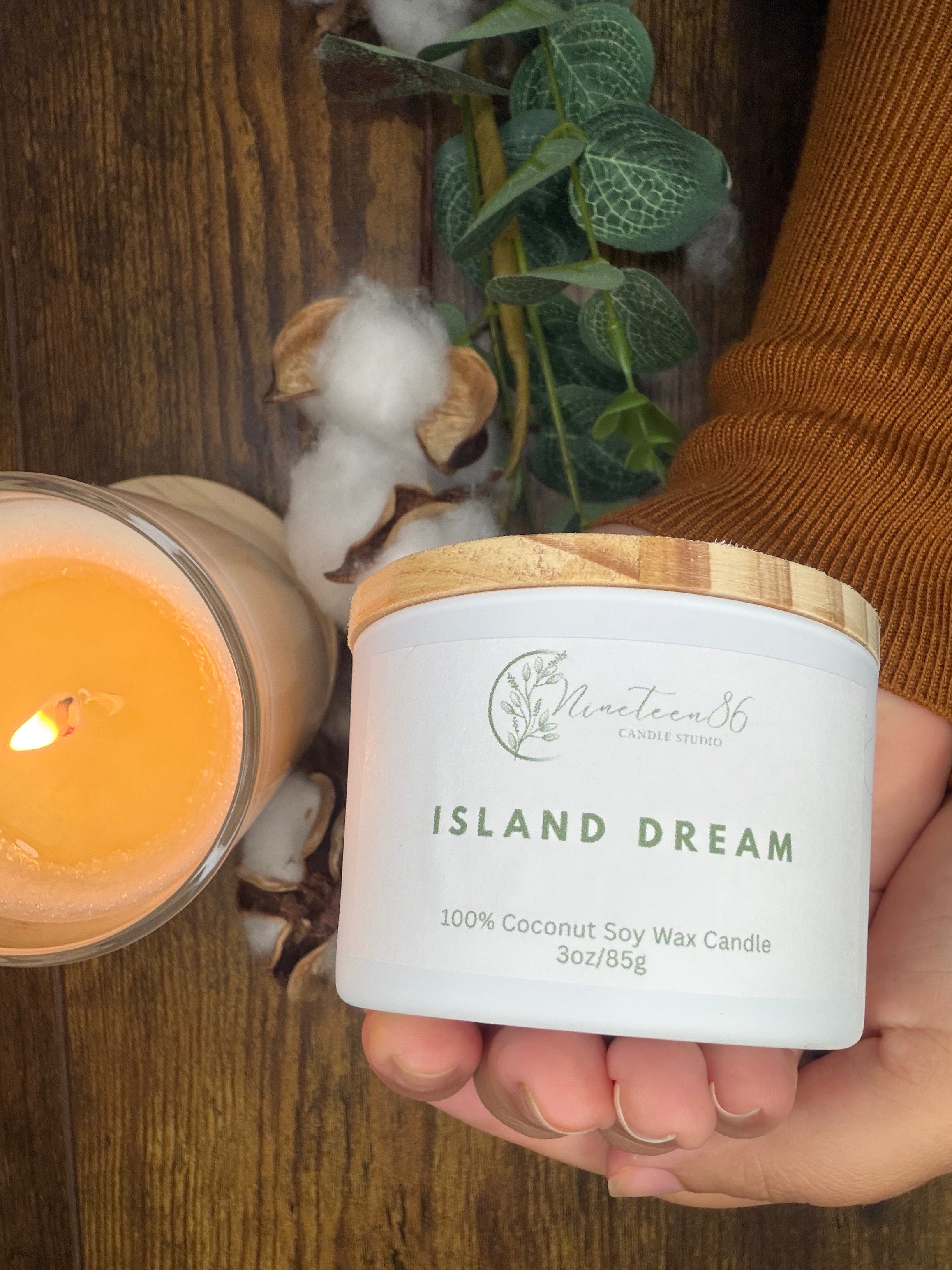 Island Dream | Vela Aromática | 3oz