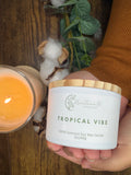 Tropical Vibe| Vela Aromática | 3oz