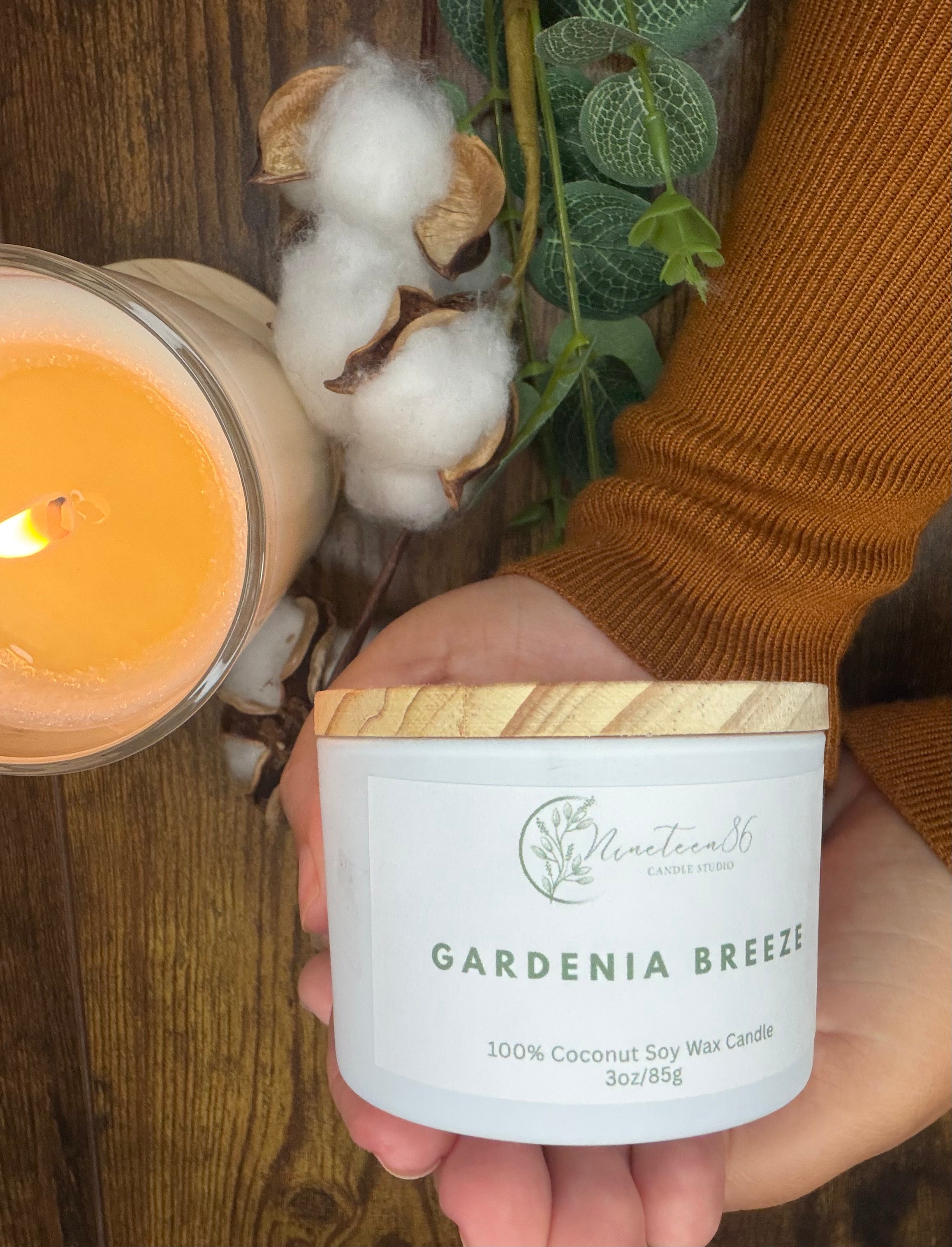 Gardenia Breeze| Vela Aromática | 3oz