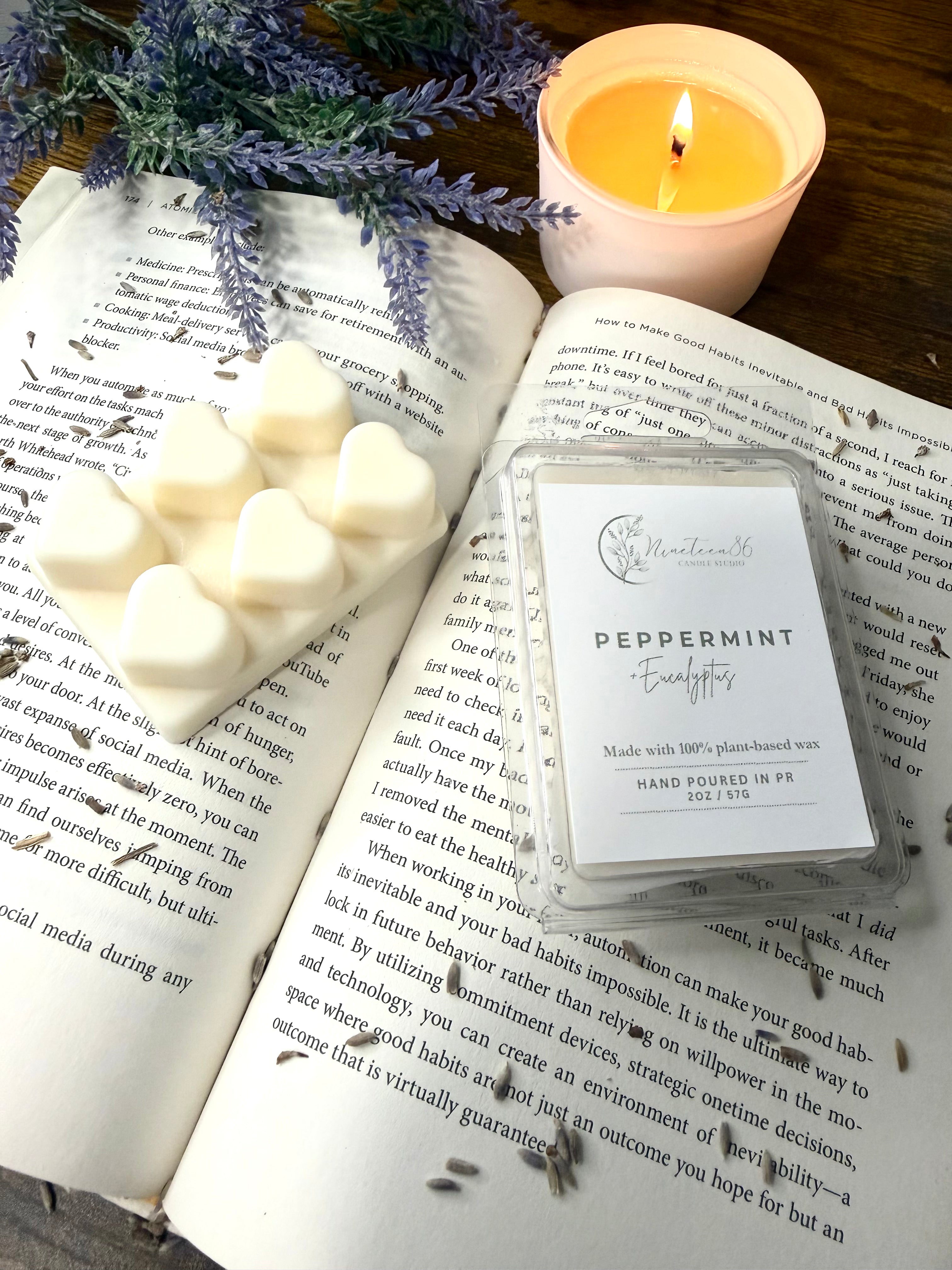 Peppermint and Eucalyptus Wax Melt