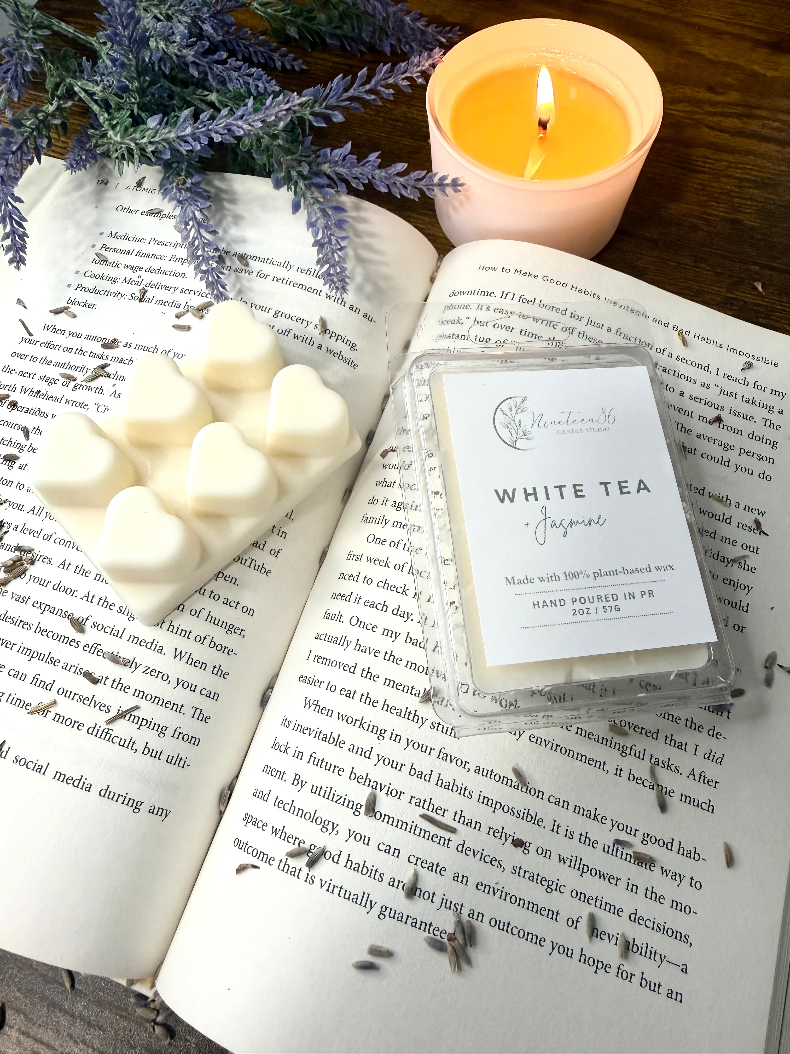 White Tea and Jasmine Wax Melt