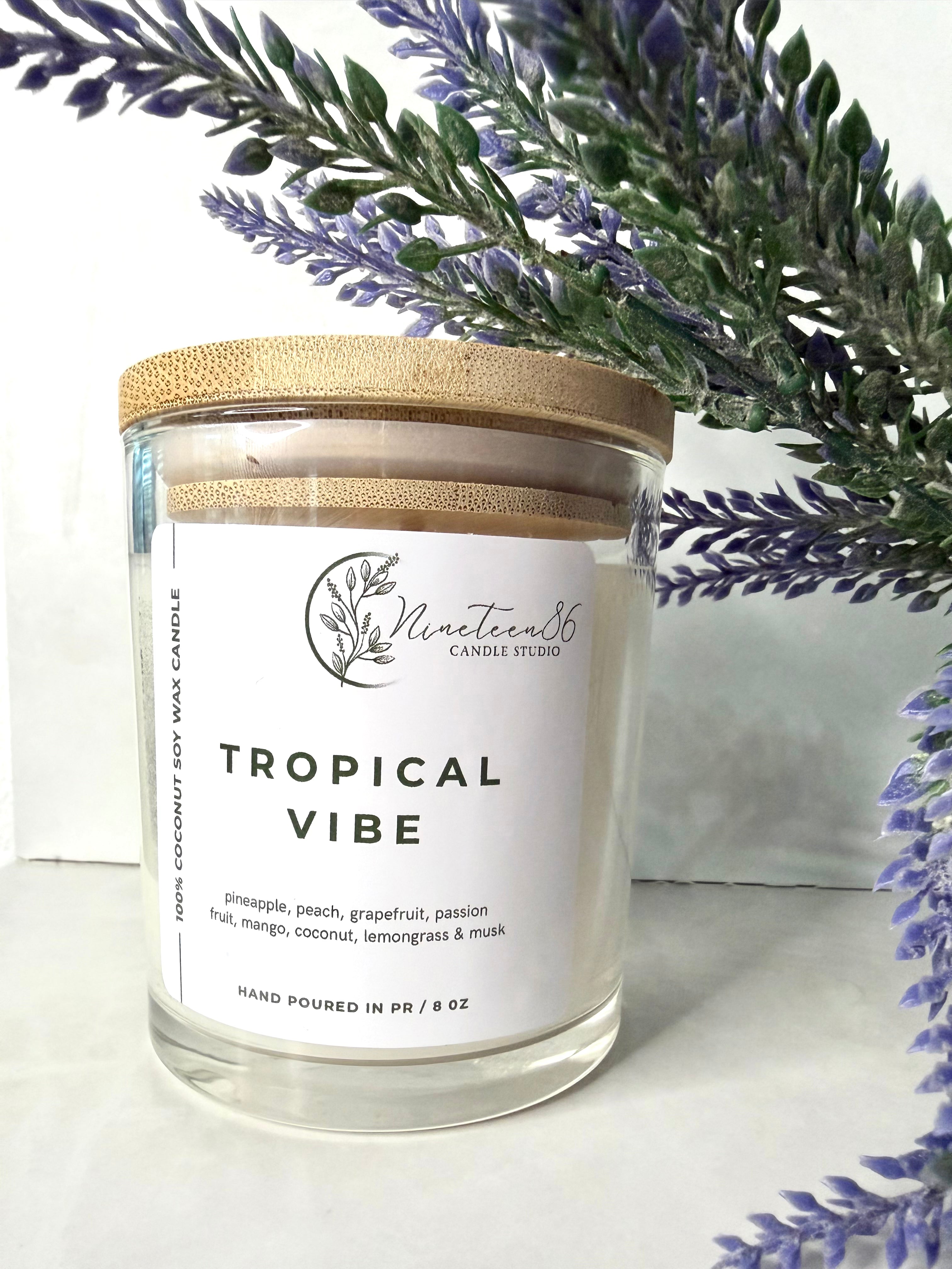 Tropical Vibe | Vela Aromática | 8oz