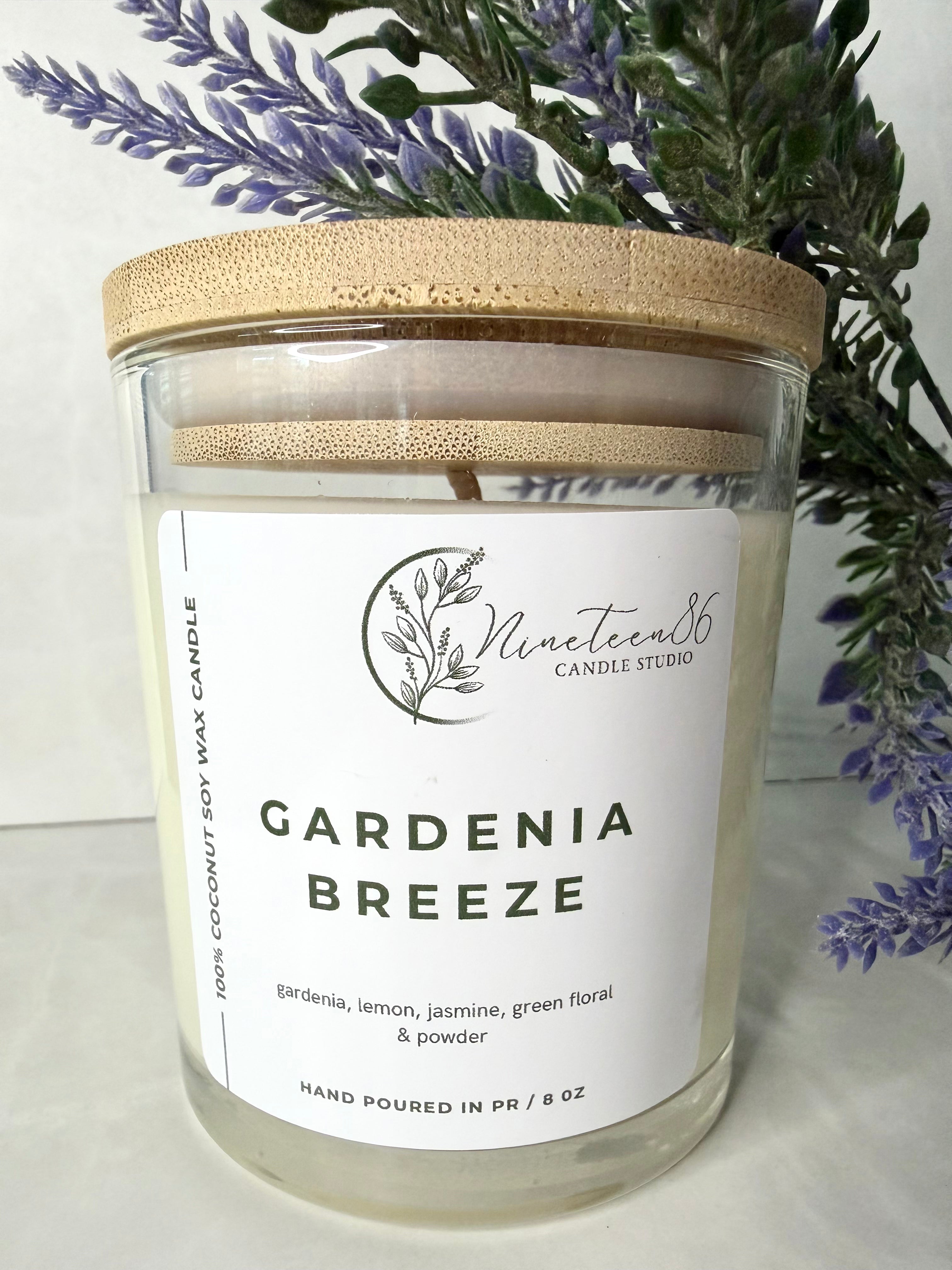 Gardenia Breeze | Vela Aromática | 8oz