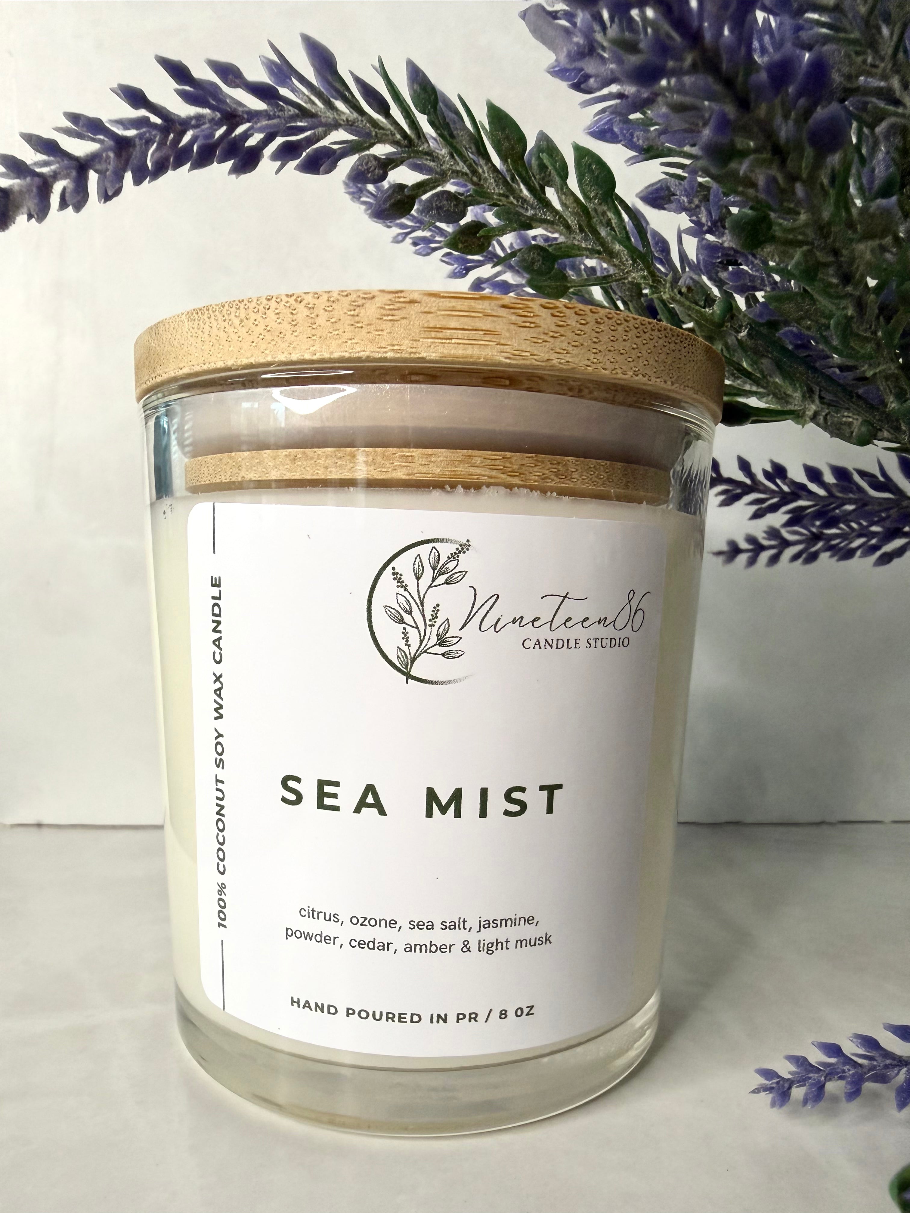 Sea Mist | Vela Aromática | 8oz