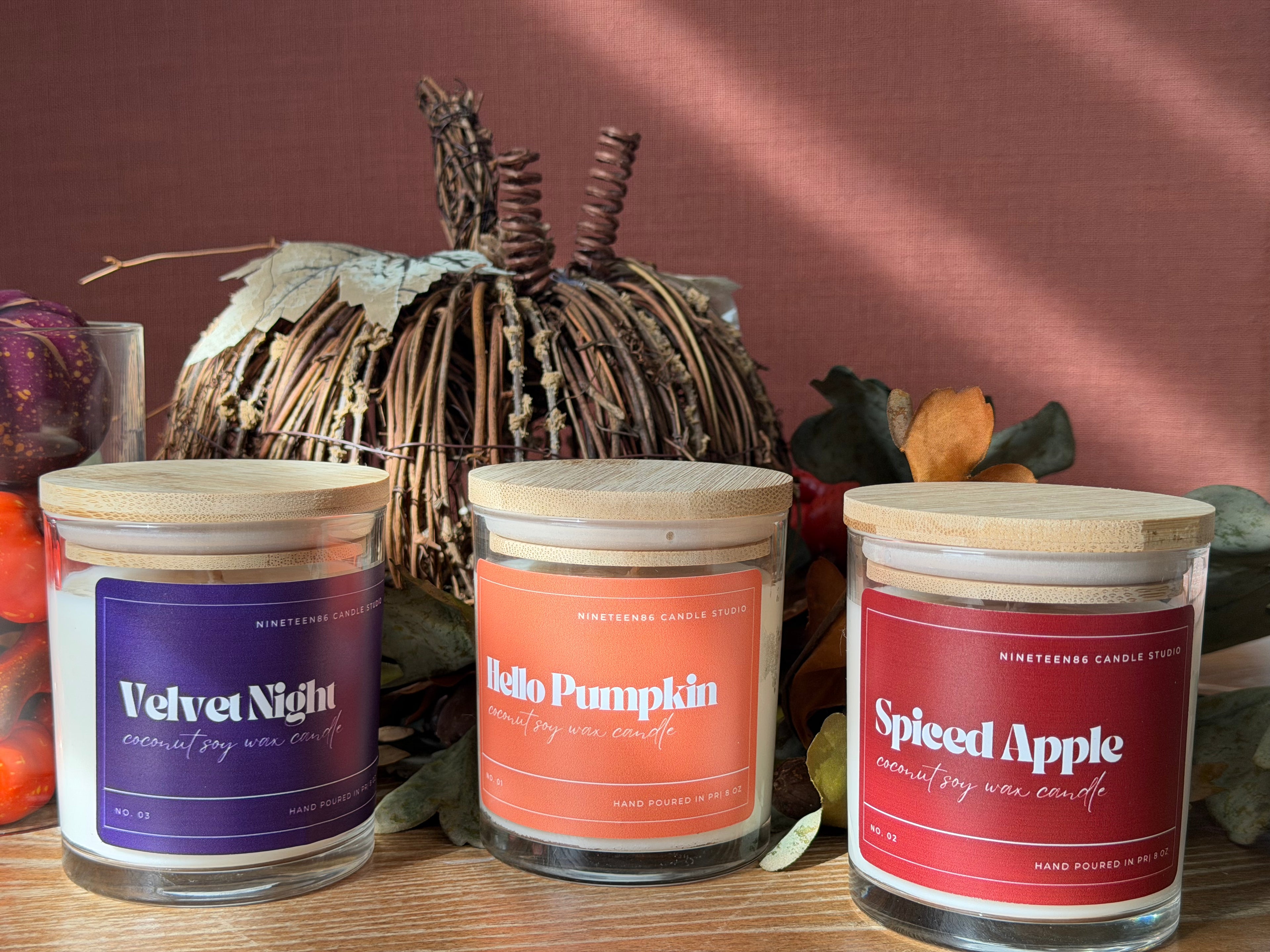 The Fall Trio | 3 Velas de Edición Limitada