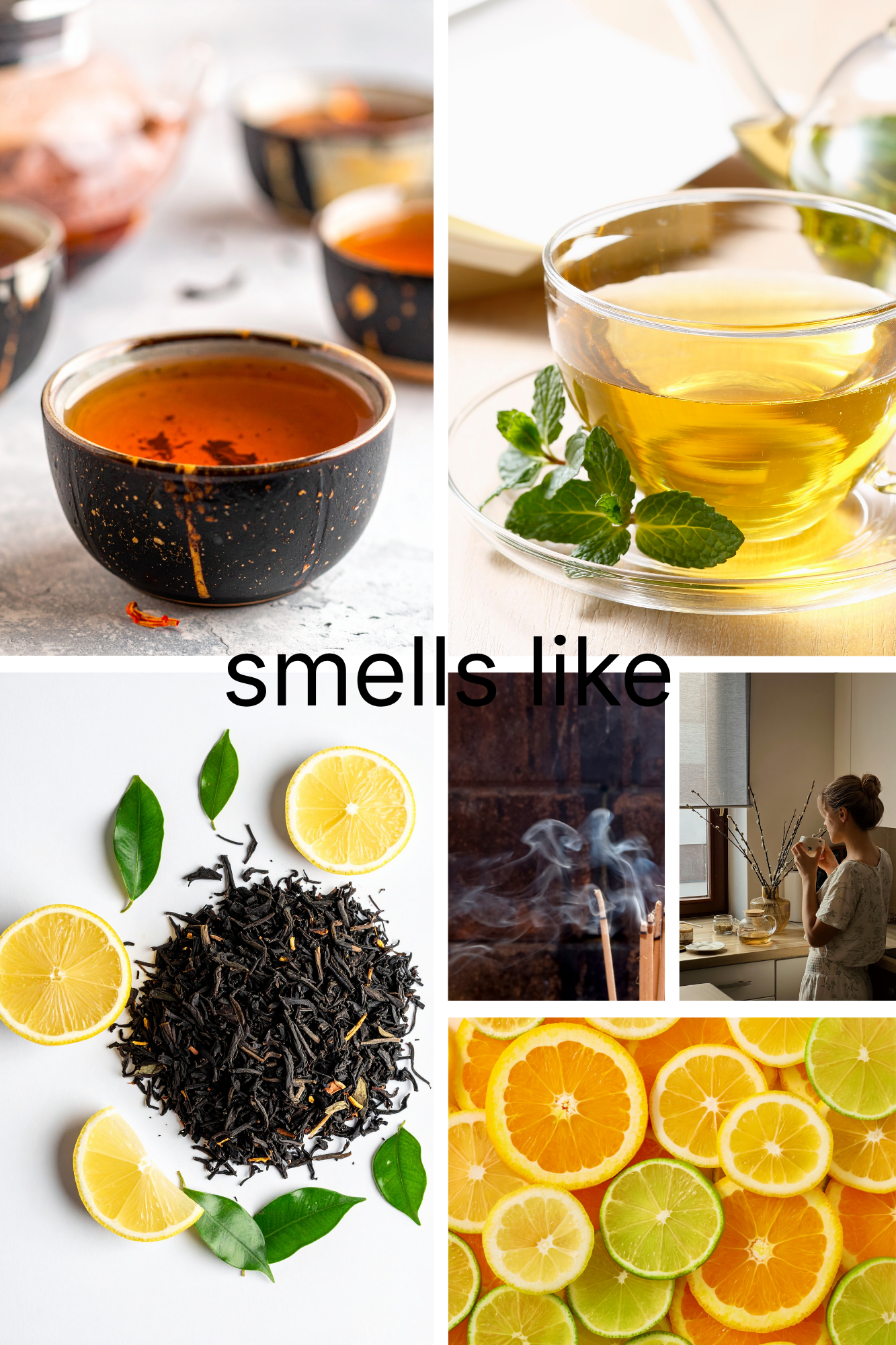 Green Tea and Lemon | Vela Aromática | 8oz