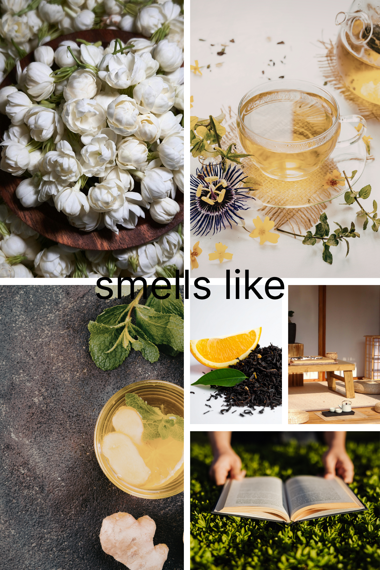 White Tea and Jasmine | Vela Aromática | 8oz